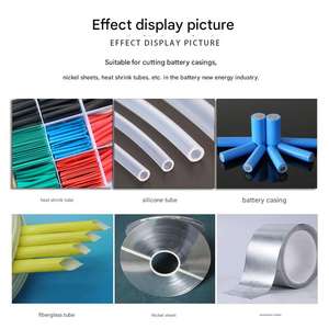 Machine de découpe automatique Yunqingtech pour tuyaux en fibre de verre, en silicone, en caoutchouc et en PVC, pour eau et huile - Product Image 5