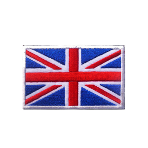 Patchs brodés du drapeau britannique Royaume-Uni le drapeau de l'Union avec crochets - Product Image 4