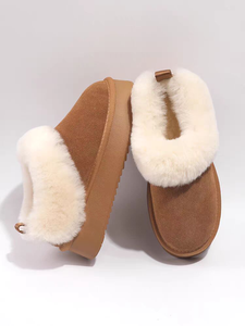 <span class=keywords><strong>Stivaletti</strong></span> da <span class=keywords><strong>Donna</strong></span> in Offerta, Caldi e Foderati in Peluche per l'Inverno, Suola Spessa di Alta Qualità, Comodi e alla Moda, Chiusura Slip-On per l'Autunno - Product Image 3