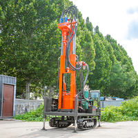 Foreuse rotative HUAYAO HY-280DL, machine de forage de puits d'eau hydraulique à moteur diesel, mobilité sur chenilles, système automatique