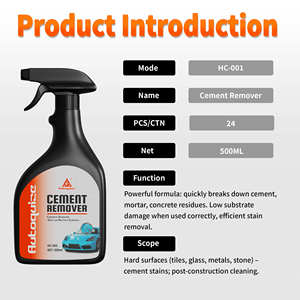 Limpiador de Lechada de Cemento y Concreto Profesional de Fórmula Avanzada <span class=keywords><strong>AQ</strong></span>, Disuelve Residuos Difíciles, Seguro para la Mayoría de las Superficies Duras - Product Image 6