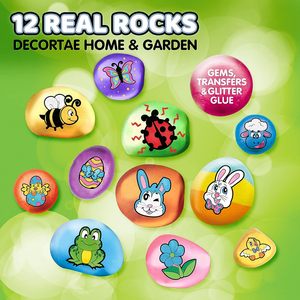 Perfect Kraft Family Creative Activity Rock <b>Painting</b> Kit Non-Toxic <b>Painting</b> Toddler Birthday Gifts for Children - Product Image 2