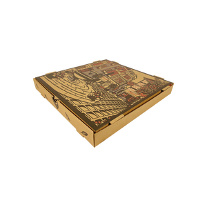 Vente en gros de boîte Pizaa de qualité alimentaire avec impression personnalisée emballage 12 16 18 <span class=keywords><strong>28</strong></span> pouces boîte à <span class=keywords><strong>pizza</strong></span> de taille personnalisée pour restaurant de <span class=keywords><strong>pizza</strong></span> - Product Image 1