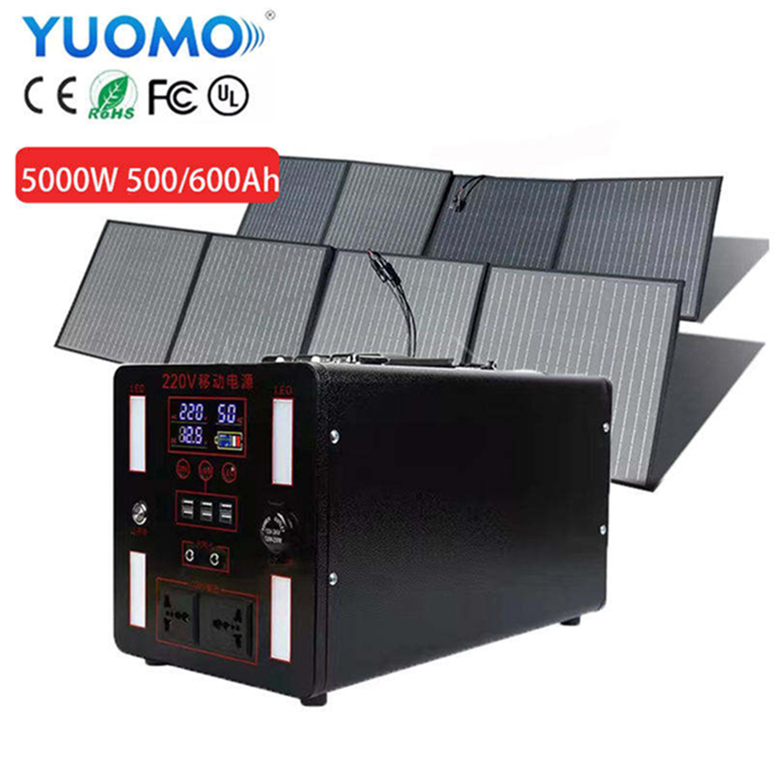 Máy Phát Điện Năng Lượng Mặt Trời Bộ Khởi Động Nhảy 3000W Trong Túi Công Suất 600W 568Wh 10Kw Chạy Điện Không Có Xe Đạp Nhiên Liệu