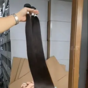 Amara 12a, необработанные индийские волосы, пучок 50 дюймов, прямые человеческие волосы, прямые индийские пучки 100% человеческих волос