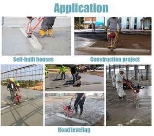Hand-held Concrete Gasoline Leveling Ruler <b>Vibrating</b> Plate Ruler Machine - Product Image 6
