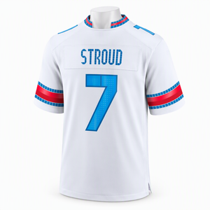 Maglia <span class=keywords><strong>da</strong></span> Football Americano <span class=keywords><strong>da</strong></span> Uomo 2026 Hot Sale, Ultima <span class=keywords><strong>Collezione</strong></span> Houston City Rivalries, Maglia <span class=keywords><strong>da</strong></span> Gioco Cucita # 7 Stroud # 12 Collins - Product Image 2