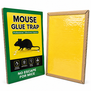 Pièges à <span class=keywords><strong>souris</strong></span> personnalisés, plaques collantes professionnelles, adhésif puissant, non toxique, contrôle des rongeurs, attrape-rats jetable, vente en gros - Product Image 2