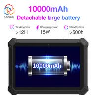 Tableta resistente IP67 10000mAh Capacidad de la batería Android 12,0 Pantalla táctil de 10 pulgadas MTK 4G LTE SIM GPS Android OEM Tablet con código QR