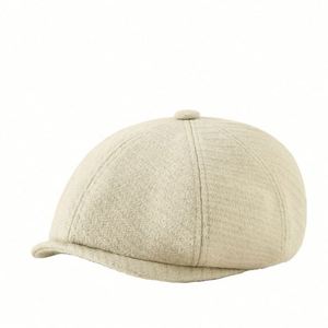 Casquette de Journaliste Femme Douce et Chaude pour Automne et Hiver, Style Artistique Rétro, Doublure en Velours, Modèle Couple <span class=keywords><strong>Peintre</strong></span> - Product Image 3