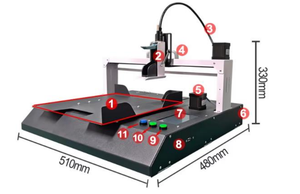 Imprimante jet d'encre entièrement automatique YAOMATEC pour le codage des œufs, <span class=keywords><strong>date</strong></span> d'expiration, codes-barres et QR codes sur cartons, bois, métal et plastique - Product Image 3