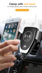 10W de carga inalámbrico QI para Samsung S10 S9 S8 S6 S7 coche soporte para teléfono para <span class=keywords><strong>iPhone</strong></span> X <span class=keywords><strong>XS</strong></span> X <span class=keywords><strong>MAX</strong></span> XR 8 Plus <span class=keywords><strong>cargador</strong></span> inalámbrico para coche - Product Image 6