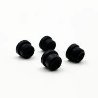 Bouchon en caoutchouc silicone EPDM NBR NR à structure étagée, dureté 30~90 Shore, pour un étanchéité fiable, une protection contre la poussière et les vibrations