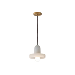 Luminaire suspendu minimaliste YS011, rond, LED, lumière blanc chaud, pour salle à manger, chambre à coucher, décoration intérieure, lustre à tête unique - Product Image 5