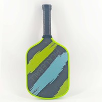 Raquette de pickleball personnalisée en fibre de carbone PP 12k de haute qualité, avec noyau en nid d'abeille durable pour les sports de plein air