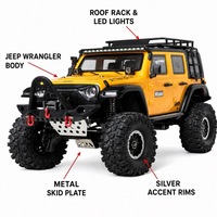 Voiture RC Wltoys 1/10 Rock Crawler 4x4, voiture d'escalade télécommandée 104010 104020 104026, jouet télécommandé, cadeau de Noël