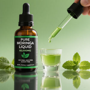 ビーガンモリンガオレイフェラ液体葉エキスブーストEnerguレベル有機モリンガ葉液滴 - Product Image 3