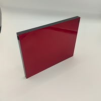 Vente directe d'usine, plaque acrylique transparente, taille et couleur personnalisables, découpe, thermoformage, panneau publicitaire