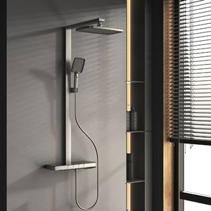 Chính xác-Thiết kế vòi hoa sen nhiệt tháp với từ diverter và che giấu tràn cho cao-giao thông phòng tắm - Product Image 2