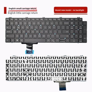 Pour Precision 7550 7560 7750 7760 7770 – Nouveau <span class=keywords><strong>clavier</strong></span> filaire rétroéclairé d'origine avec interface PS/2, code châssis P44E, prêt à l'emploi - Product Image 2
