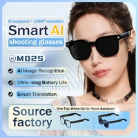 Lunettes Intelligentes avec Caméra HD 4K 8MP, Photographie, Traduction IA ChatGPT, Assistant Vocal Intelligent, Transfert Wi-Fi, Verres Photochromiques