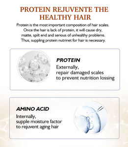 <span class=keywords><strong>Mejor</strong></span> cuidado del cabello <span class=keywords><strong>Botox</strong></span> natural Queratina Proteína Mascarilla para el cabello Tratamiento Suavizante y reparador - Product Image 6