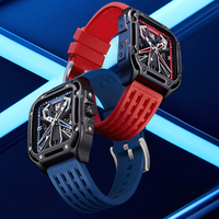 Mark Fairwhale Luxus Automatische Mechanische Uhr für Herren Gummi Wasserdicht Tourbillon Skelett Geschäftsuhren Trendy FW-6540