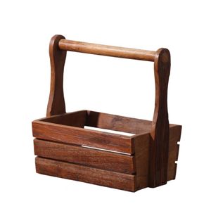 Деревянные корзины и корзины для хранения, кухонные контейнеры и подарочная корзина - Product Image 4