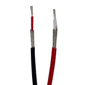 1185 Single Core AWM 1185 Tinned Stranded 16awg 18awg 20awg Shielded Wire Shielded Signal Cable