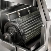 Machine à écailler le poisson en acier inoxydable 304, à rendement 300 % supérieur, pour la dorade et la tilapia, remplaçant le travail manuel et offrant une production élevée.