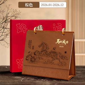 <span class=keywords><strong>Calendrier</strong></span> annuel 2026, <span class=keywords><strong>calendrier</strong></span> de surface professionnel, planification pour ce mois - <span class=keywords><strong>Calendrier</strong></span> du Nouvel An <span class=keywords><strong>lunaire</strong></span> de l'année du Cheval avec horloge - Product Image 4