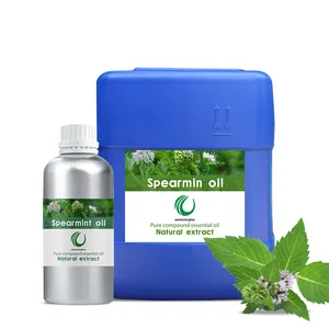 Prix de gros Huile essentielle de menthe verte de qualité supérieure de qualité thérapeutique pure et naturelle avec arôme frais