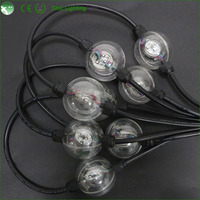 Software de Control de Luces Shiji, Decoración Navideña, Bola de Píxeles RGB de 360 Píxeles, DC24V DMX512, Cadena de Luces LED