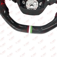 Z-ART 2012 + volant en Fiber de carbone SVJ avec filetage rouge pour Lamborghini Aventador LP700 LP720 AventadorS LP740 LP750SV LP770