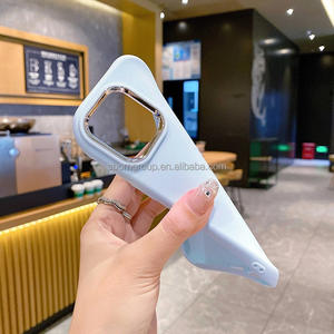 ใหม่กรอบกล้องโลหะสุดหรูเคสโทรศัพท์มือถือซิลิโคน iPhone 14 15 16 PRO MAX กันกระแทกกรอบซิลิโคนเหลว - Product Image 4