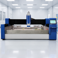 Centre d'usinage CNC ATC 4 axes pour verre, fraiseuse verticale 650, broche BT40, 500 600 300 mm