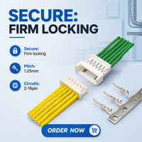 Connecteur Molex Picoblade Mx1.25 Alternatif, Terminal Interchangeable Konnra Kr1251 Hrb, Similaire à la Tête de Connexion 51021, Fiche Croisée 53047