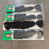 Extensions de cheveux synthétiques Yaki Jumbo pour tresses, vente en gros, 165g, pour femmes, tresses en boîte, extensions au crochet pour femmes