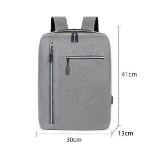 Sac à dos Oxford unisexe multifonctionnel 2023 grande capacité 3-en-1 pour affaires et voyages, avec compartiment pour ordinateur, étanche et doté de ports USB - Product Image 2