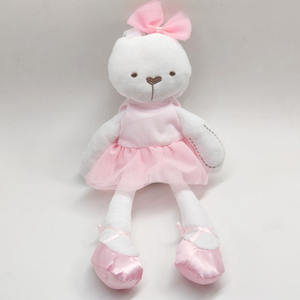 Juguete de Peluche de Conejo de Algodón Suave OEKO-TEX de 40 cm, Peluche de Conejo GRS, Muñecos de Peluche para Niños - Product Image 3