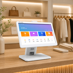 Q8 15.6 Inch Android 11 <b>Smart</b> POS Terminal Cash Register 4-Core CPU POS Machine for Supermarket Retail Wholesale Bulk Order - Product Image 3