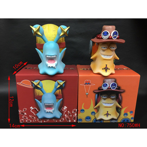 2 unids/set Anime Zoro <span class=keywords><strong>Luffy</strong></span> Ace Law Doflamingo <span class=keywords><strong>Den</strong></span> <span class=keywords><strong>Mushi</strong></span> PVC modelo de dibujos animados figura coleccionable juguete 1 pieza Manga figurita - Product Image 6