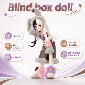 Caja Sorpresa Missy Serie 2: Paraíso de Cuervos, Muñeca Coleccionable <span class=keywords><strong>Anime</strong></span> Loli, Adorno Kawaii para Escritorio, Juguete de Regalo para Colección - Product Image 5