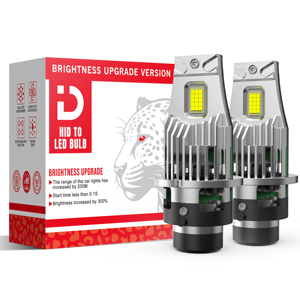 Faro LED para Automóvil Serie D 1:1 Mini Recto D2S D4S, Luz Blanca de 6000K con Ventilador de Refrigeración - Product Image 1