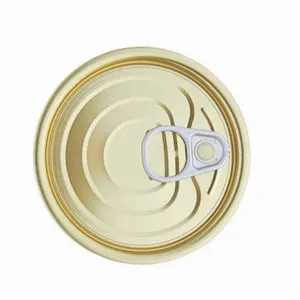 Top Seller #307 83mm Tinplate Lid Supplier Open Easi Lid