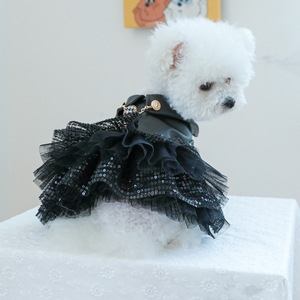 Luxury Design Pets Outfits Fashion <b>Clothes</b> Party Lace Pet Costume <b>Dog</b> Summer Dress - Product Image 6