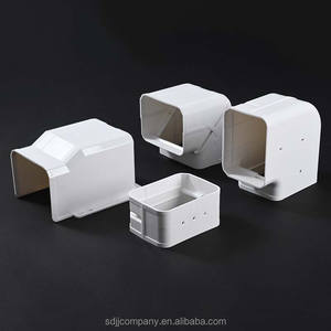 Kit de couverture de ligne de climatisation divisée, rainure décorative <span class=keywords><strong>pour</strong></span> tuyau de mini-split d'usine, fente <span class=keywords><strong>pour</strong></span> tuyau, accessoires - Product Image 3