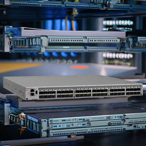 Conmutador InfiniBand NDR basado en Quantum 2, 64 puertos NDR, 32 puertos OSFP, profundidad estándar, no administrado, flujo de aire P2C, - Product Image 3