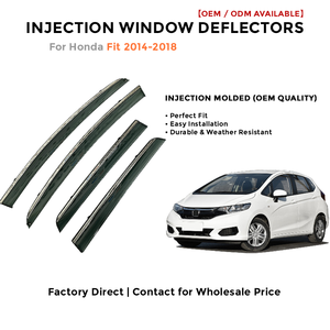 Deflectores de Ventana Laterales para Toyota LC200 2008-2019 Protector de Lluvia Accesorios de Coche - Product Image 2