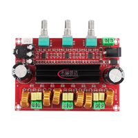 Carte d'amplificateur numérique 2.1 canaux TPA3116D2 HW-302, module d'alimentation 2x50W+100W